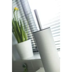 Cruze White Toilet Brush & Holder