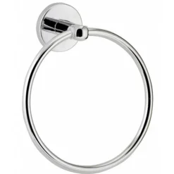 Euroshowers Luxury Towel Ring - Chrome