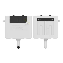 Cruze Dual Flush Concealed WC Cistern Incl. Large Chrome Push Button Plate 9 Cruze Dual Flush Concealed WC Cistern Incl. Large Chrome Push Button Plate -Bathroom Accessories fac001 d2n 1