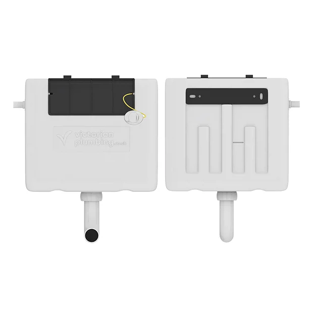 Cruze Dual Flush Concealed WC Cistern Incl. Large Chrome Push Button Plate 5 Cruze Dual Flush Concealed WC Cistern Incl. Large Chrome Push Button Plate - Image 5