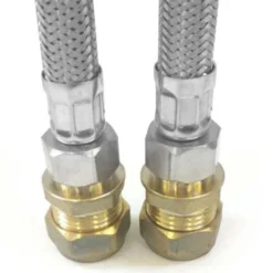 Pair Of 3/8" Inch Flexi Tail Pipe Adapters