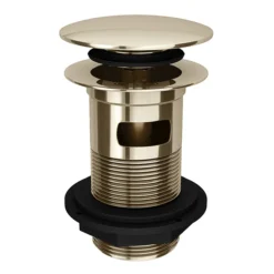 Traditional Gold Click Clack Basin Waste + Bottle Trap Pack