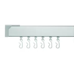 Croydex Professional Profile 400 Standard Straight Shower Rail 915mm