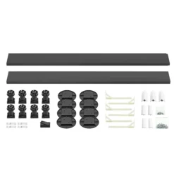 Leg + Panel Riser Kit For Graphite Slate Square + Rectangular Trays (up To 1200mm)