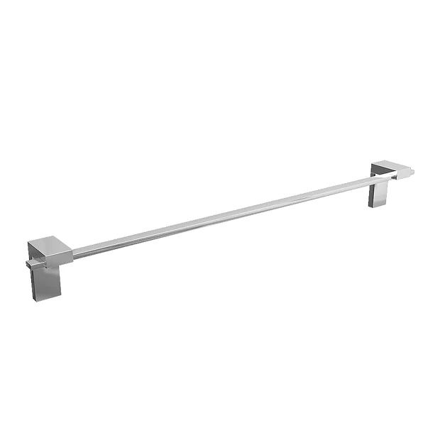 Holly Modern 600mm Single Towel Rail - Chrome 1 Holly Modern 600mm Single Towel Rail - Chrome