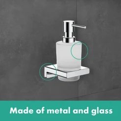 Hansgrohe AddStoris Chrome Soap Dispenser 5 Hansgrohe AddStoris Chrome Soap Dispenser -Bathroom Accessories lifestyle chrome l
