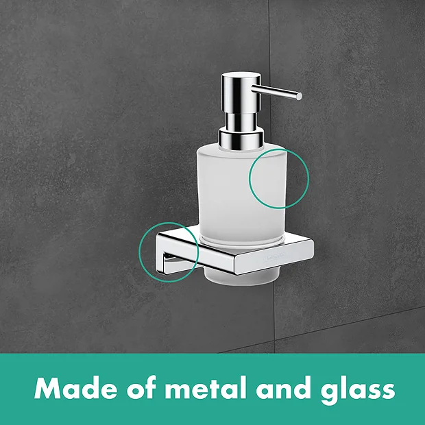 Hansgrohe AddStoris Chrome Soap Dispenser 3 Hansgrohe AddStoris Chrome Soap Dispenser - Image 3