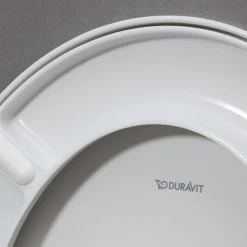 Duravit No.1 Soft Close Toilet Seat -Bathroom Accessories n1cc63ss d4