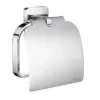 Smedbo Ice Toilet Roll Holder With Cover - Polished Chrome