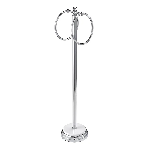 Opera Freestanding Double Towel Ring 1 Opera Freestanding Double Towel Ring