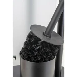 Croydex Matt Black & Bamboo Multi-Function Toilet Butler -Bathroom Accessories pa810021 d3