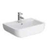 Pro 600 550mm 1TH Ceramic Basin