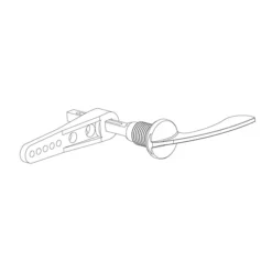 Viva 1/2" D Type Toilet Handle Kit