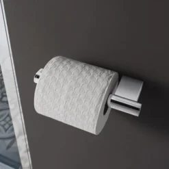 Crosswater MPRO Toilet Roll Holder - Brushed Stainless Steel