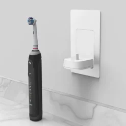 Proofvision Oral-B In Wall Electric Toothbrush Charger - Polished Steel