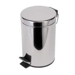 Croydex 3 Litre Stainless Steel Pedal Bin -Bathroom Accessories qa107205ai1