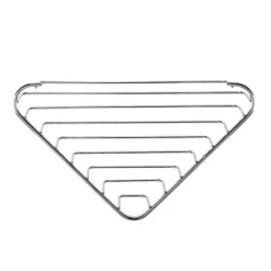 Croydex Wire Corner Basket - Chrome Plated -Bathroom Accessories qm265941ai1