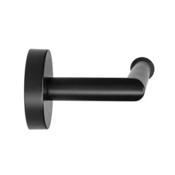 Croydex Black Epsom Flexi-Fix Towel Bar -Bathroom Accessories qm481521 d2
