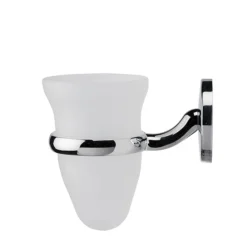 Croydex - Hampstead Tumbler & Holder - Chrome -Bathroom Accessories qm641841ai1