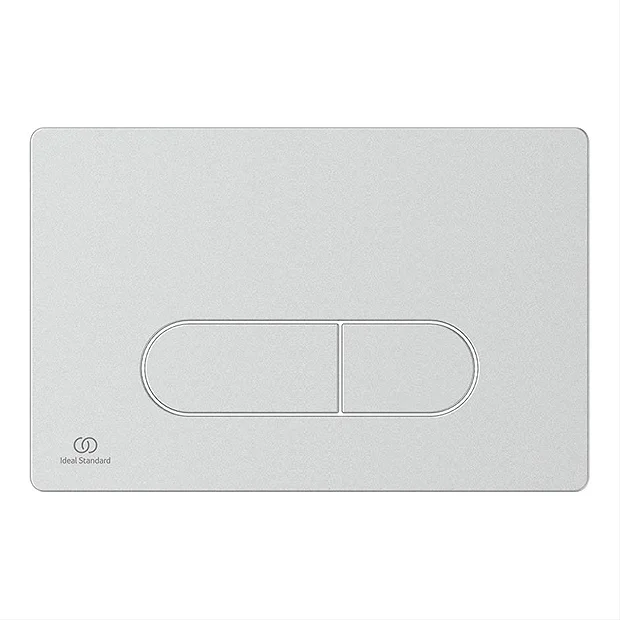 Ideal Standard Oleas P1 Matt Chrome Pneumatic Dual Flush Plate 3 Ideal Standard Oleas P1 Matt Chrome Pneumatic Dual Flush Plate - Image 3