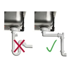 Reginox Panama Space Saving Waste Syphon 7 Reginox Panama Space Saving Waste Syphon -Bathroom Accessories reginoxpanamaspacesavingwastesyphond1