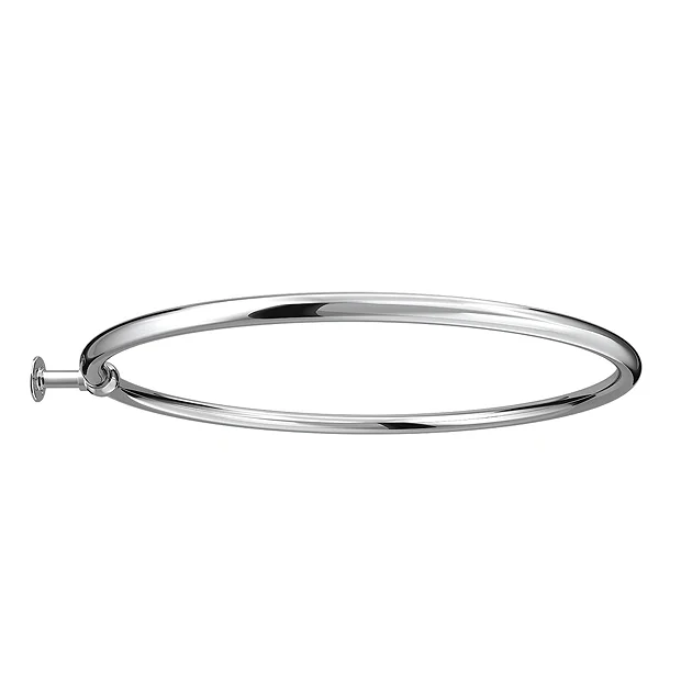 Chatsworth Traditional 800mm Diameter Chrome Circular Shower Curtain Rail 1 Chatsworth Traditional 800mm Diameter Chrome Circular Shower Curtain Rail