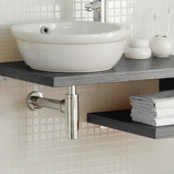 Round Modern Basin Bottle Trap -Bathroom Accessories roundmodernbasinbottletrapd1