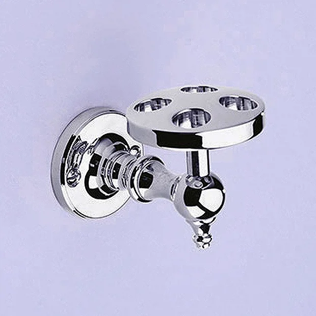 Silverdale Luxury Berkeley Toothbrush Holder - Polished Chrome 1 Silverdale Luxury Berkeley Toothbrush Holder - Polished Chrome