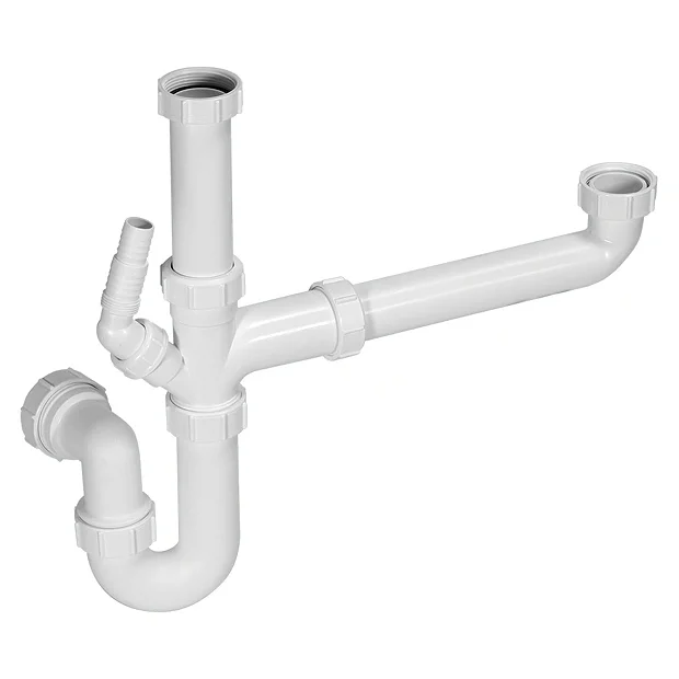 McAlpine 1.5 Bowl Kitchen Sink Plumbing Kit With 1 Nozzle 1 McAlpine 1.5 Bowl Kitchen Sink Plumbing Kit With 1 Nozzle