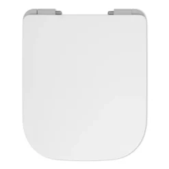Alaska Slim Wide Square Soft Close Toilet Seat -Bathroom Accessories sssc10y d2