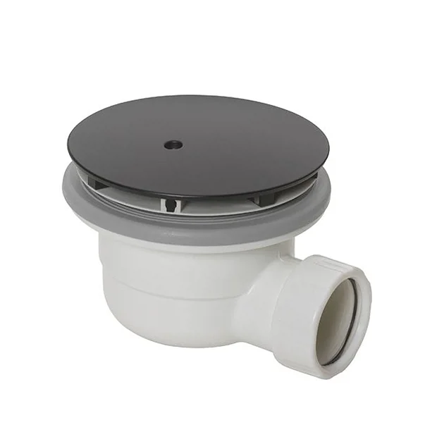 Crosswater Matt Black 90mm High Flow Shower Tray Waste 1 Crosswater Matt Black 90mm High Flow Shower Tray Waste