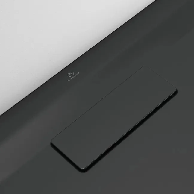 Ideal Standard Silk Black Ultraflat Shower Tray Waste 1 Ideal Standard Silk Black Ultraflat Shower Tray Waste