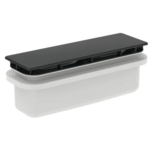 Ideal Standard Silk Black Ultraflat Shower Tray Waste 2 Ideal Standard Silk Black Ultraflat Shower Tray Waste - Image 2