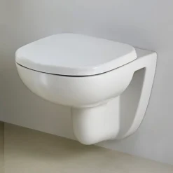 Ideal Standard Tempo Soft Close Toilet Seat & Cover For Short Projection Pan -Bathroom Accessories t679901.ai1