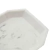 Trafalgar Grey Marble Effect Polyresin Bathroom Accessories Tray
