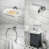 Traditional 3-Piece Bathroom Accessory Pack