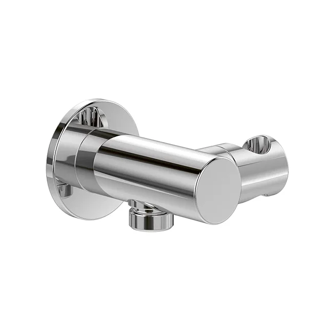 Villeroy & Boch Villeroy And Boch Universal Round Shower Wall Outlet With Handset Holder - Chrome 1 Villeroy & Boch Villeroy And Boch Universal Round Shower Wall Outlet With Handset Holder - Chrome