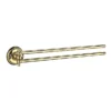 Smedbo Villa Swing Arm Towel Rail - Polished Brass