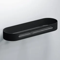 Venice Black 315mm Shower Basket