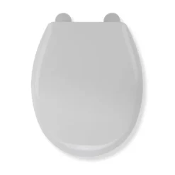 Croydex Canada Anti-Bacterial White Toilet Seat -Bathroom Accessories wl401022h d1