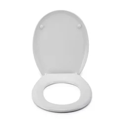 Croydex Canada Anti-Bacterial White Toilet Seat -Bathroom Accessories wl401022h d3