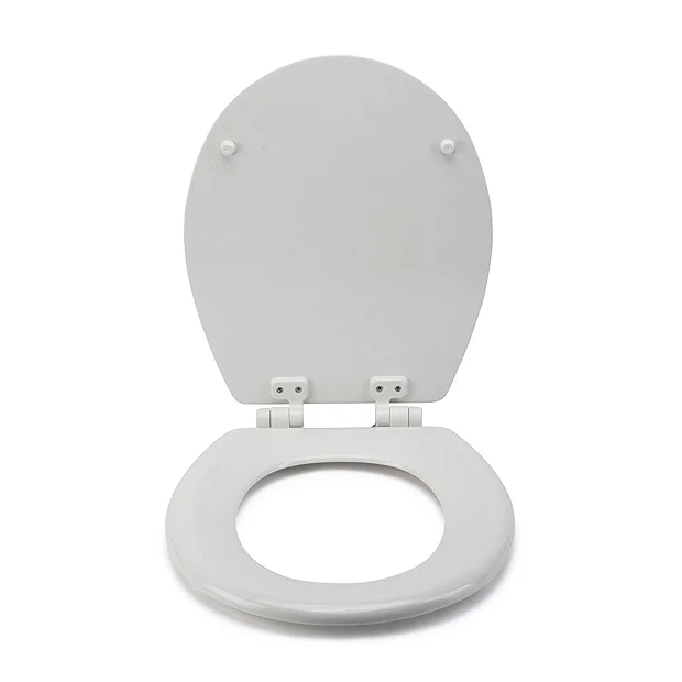 Croydex Carron White Sit Tight Toilet Seat With Soft Close 4 Croydex Carron White Sit Tight Toilet Seat With Soft Close - Image 4