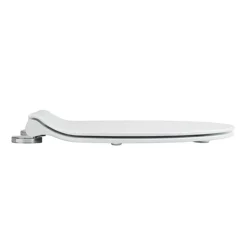 Croydex Flexi-Fix Michigan White Anti-Bacterial Toilet Seat With Soft Close And Quick Release