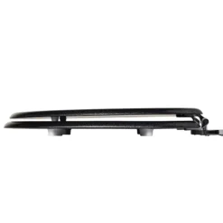 Croydex Flexi-Fix Black Quartz Effect Anti-Bacterial Toilet Seat -Bathroom Accessories wl601821hai1