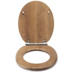 Croydex Flexi-Fix Ontario Teak Effect Anti-Bacterial Toilet Seat With Soft Close And Quick Release 10 Croydex Flexi-Fix Ontario Teak Effect Anti-Bacterial Toilet Seat With Soft Close And Quick Release -Bathroom Accessories wl602086hai3