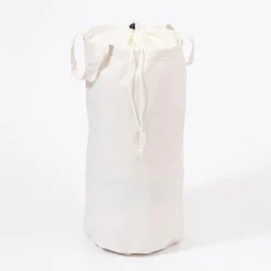 Freestanding Wooden Laundry Basket Cage Dark Oak/White -Bathroom Accessories wlbcdo d2