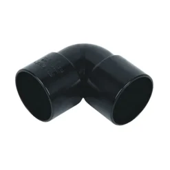 FloPlast 32mm Black ABS 90° Bend