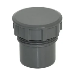 FloPlast 40mm Anthracite Grey ABS Access Plug