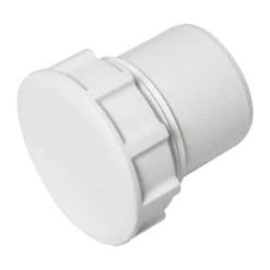 FloPlast 40mm White ABS Access Plug