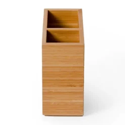Wooden Toothbrush Holder Bamboo -Bathroom Accessories wthbb d2